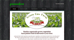 Desktop Screenshot of greencowfarm.com